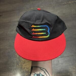 vintage canon bubble jet printers strap back hat 90s